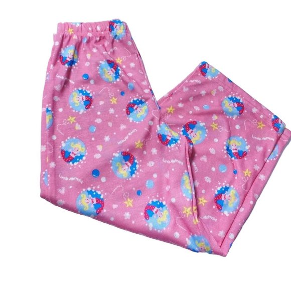 Girls 4T Pink Mermaid PJ Pants New Cute Girls Pajamas, Size 4t Brand New - Picture 1 of 7